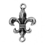 Ripats-vahedetail "Fleur de Lis" 15x23 mm