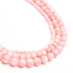 "Shell" pärl heleroosa 6 mm